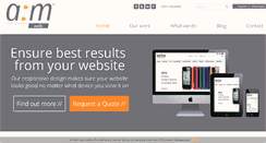 Desktop Screenshot of amweb.ie